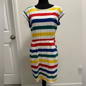 Sugarhill Brighton Rainbow Stripe Dress